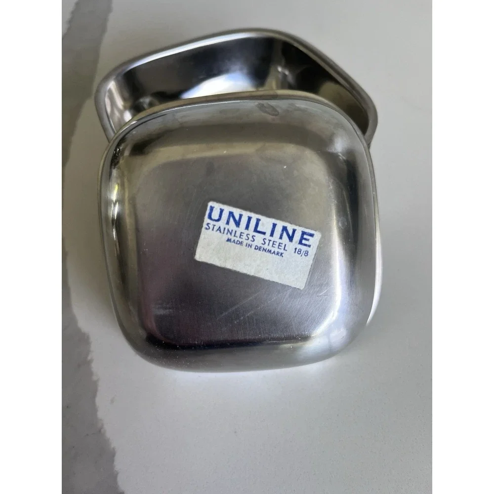 4PCS Lot‎ MCM Uniline Stainless Steel 18/8 4